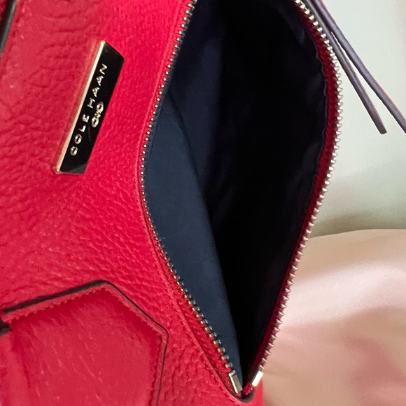 Cole Haan Red Leather Shoulder Bag size OS - Picture 12 of 15